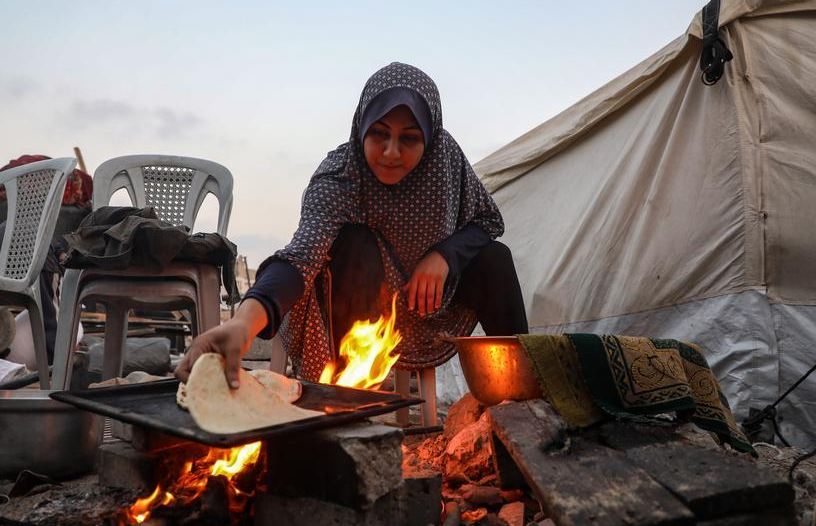 نساء غزة، أحداث اليوم