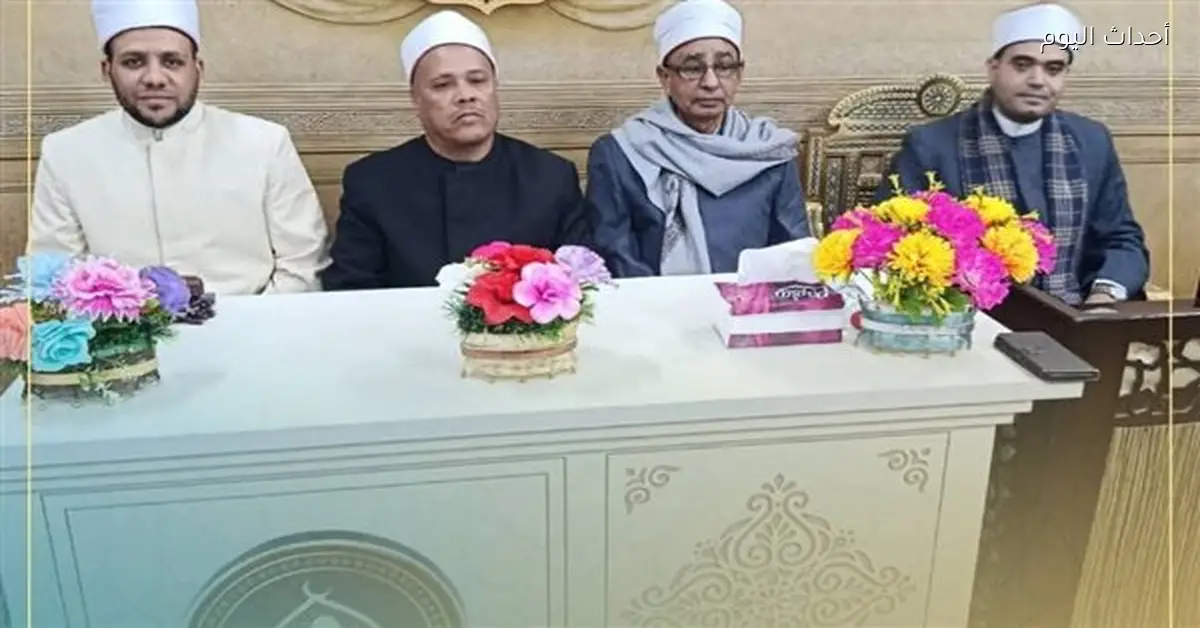 أوقاف قنا تحتفل بمولد سيدي عبد الرحيم القنائي لليوم السادس