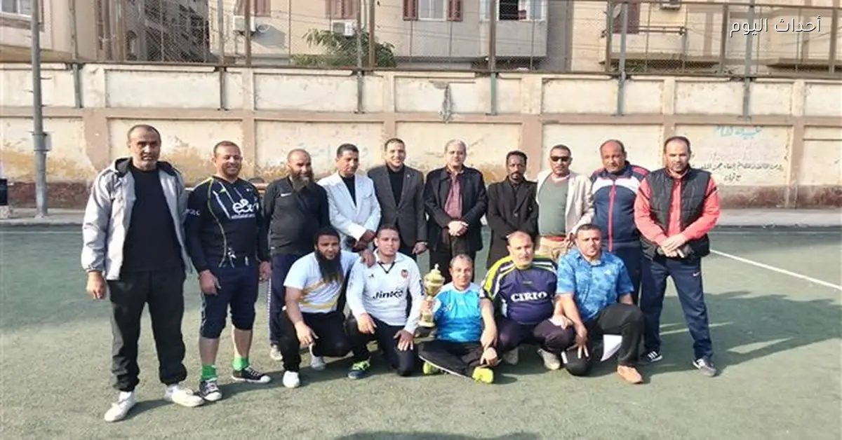 إدارة ناصر تفوز ببطولة دوري خماسي كرة القدم ببني سويف