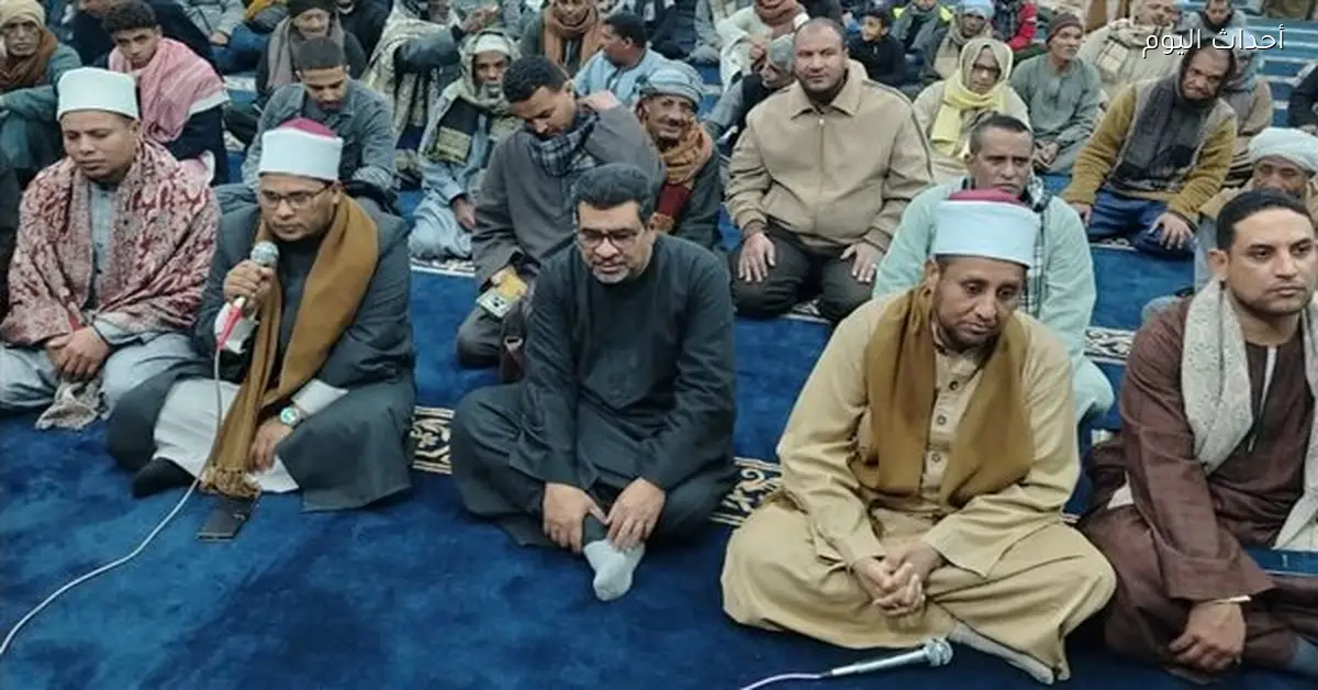 احتفالية كبرى في ساحة الشيخ الطيب بالقرنة