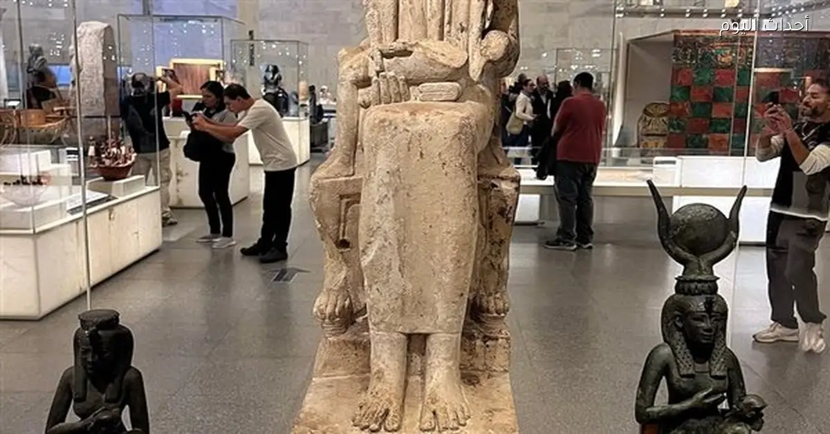 ارتفاع أعداد الزائرين الأجانب لمتحف الحضارة 13%