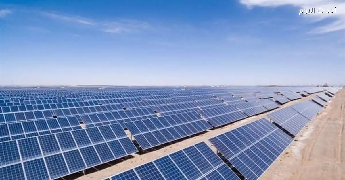 افتتاح محطة طاقة شمسية بقدرة 500 ميجا وات في نجع حمادي