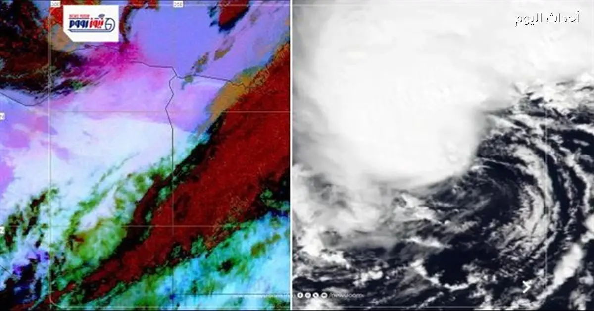 الأرصاد تحذر من تأثير العاصفة هاري على مصر