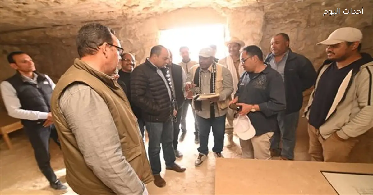 الأمين العام للآثار يتفقد مشروعات في الأقصر