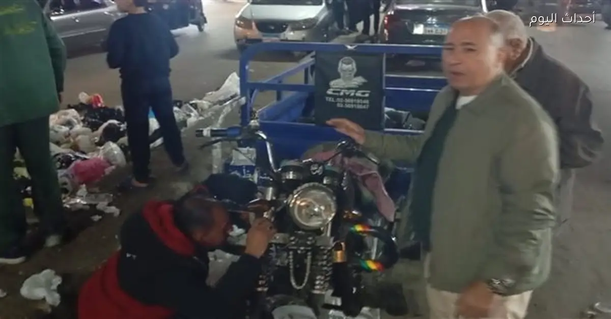 الجيزة تضبط تروسيكلات وكارو وتزيل 250 طن مخلفات