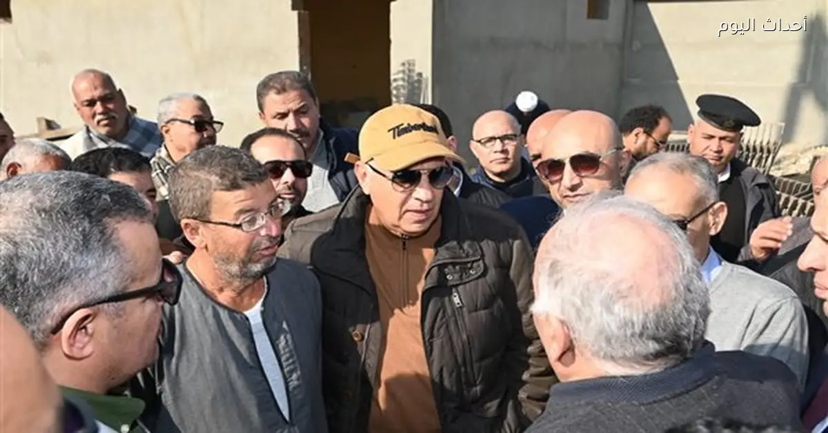 الدكتور سويلم يزور المنظومة المائية في الفيوم