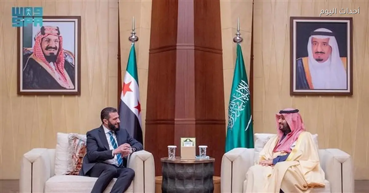 الشرع يلتقي بن سلمان لبحث تعزيز التعاون بين سوريا والسعودية بعد شائعة اغتياله