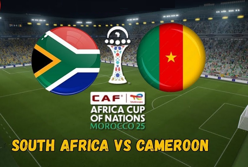 South Africa vs Cameroon live