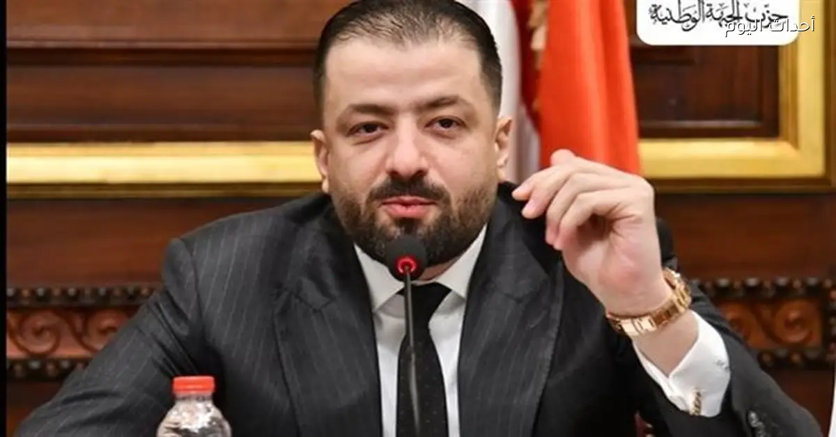 النائب محمد عاطف عمران أمين عام حزب الجبهة الوطنية