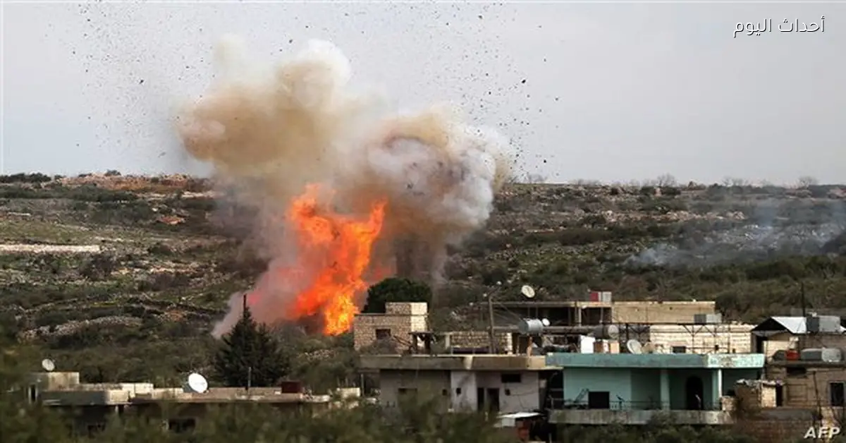 انفجار في دمشق بسبب سقوط صاروخ قرب مطار المزة