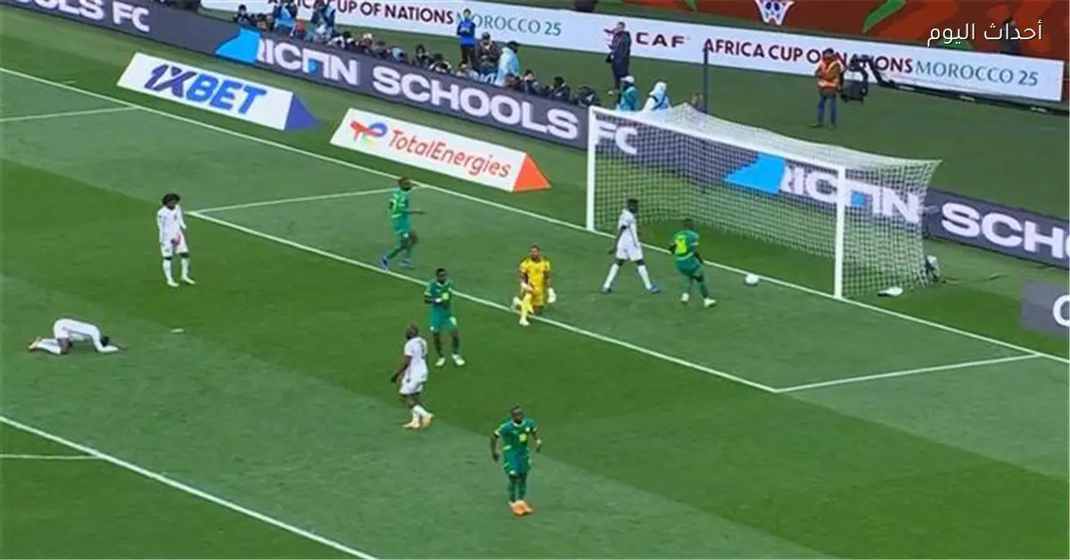 باب جايي يحرز الهدف الثاني للسنغال في شباك السودان