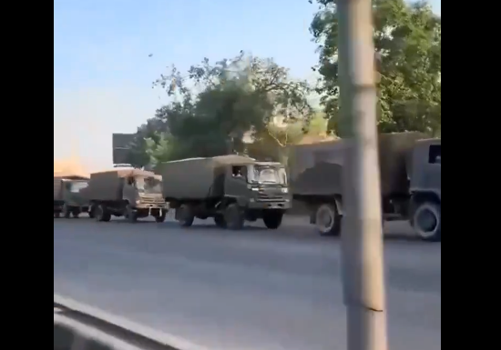 حشود عسكرية ضخمة على حدود إيران، أحداث اليوم