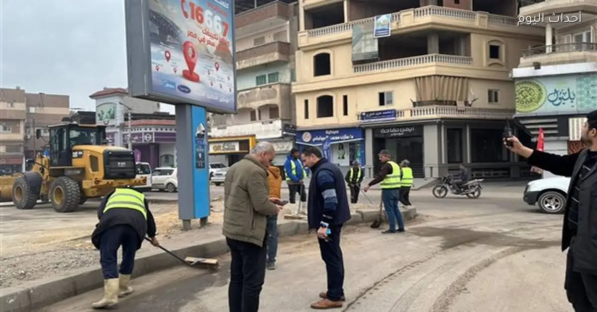 تحرك موسع لتحسين المظهر الحضاري في دمياط