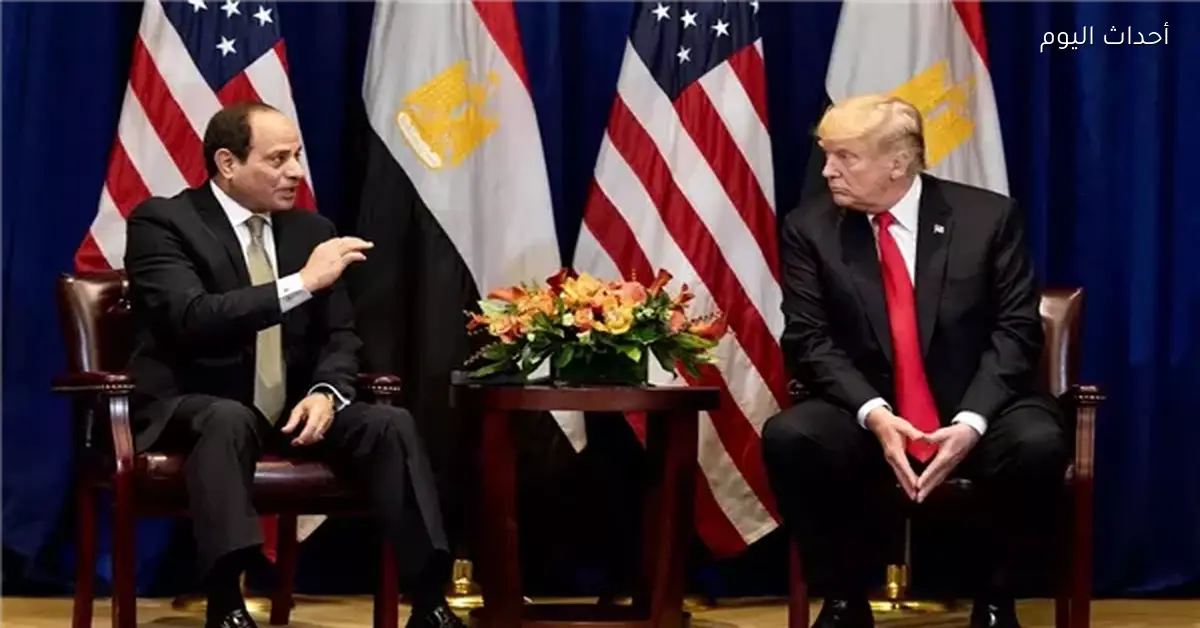 ترامب: مياه النيل مهمة للمصريين ولا يجب أن تسيطر عليها دولة واحدة وحدها