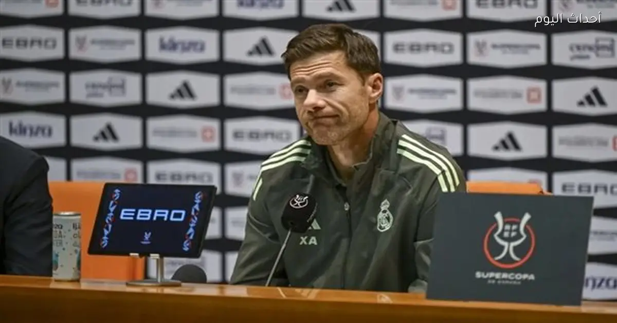 تشابي ألونسو يعبر عن حزنه من النتيجة ويفخر بروح اللاعبين