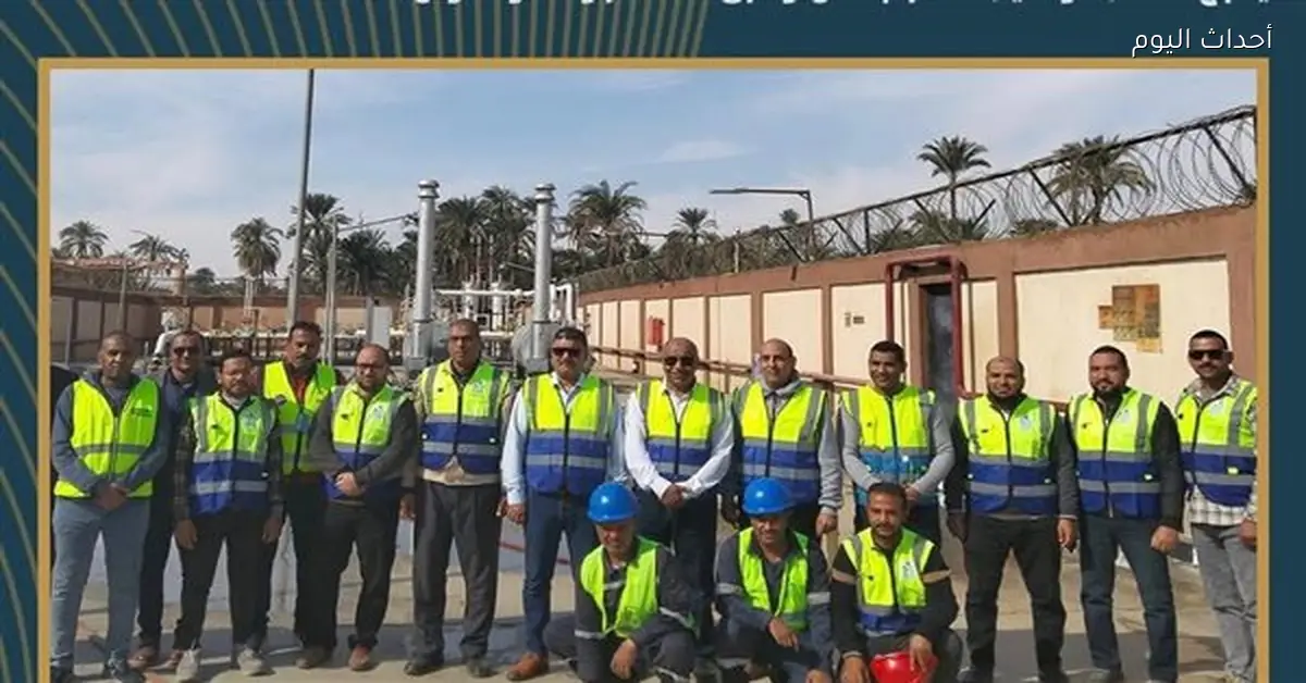 تشغيل محطة غاز لأرمنت وتوصيل الخدمة لـ7000 عميل