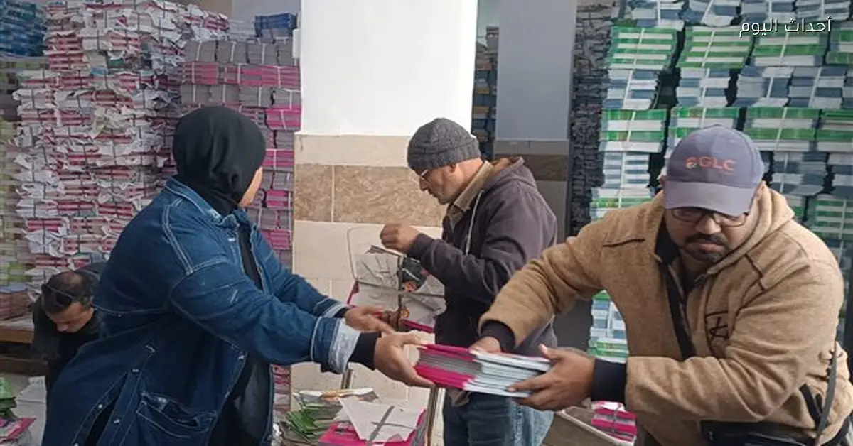 تعليم السويس تسلم 70٪ من المستلزمات للمدارس للترم الثاني