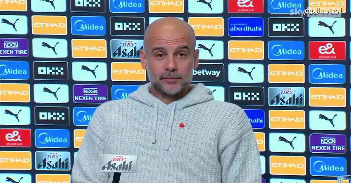 جوارديولا يتحدث عن غموض مانشستر يونايتد في الديربي ويؤكد أنه كان سيُقال بعد الموسم الماضي