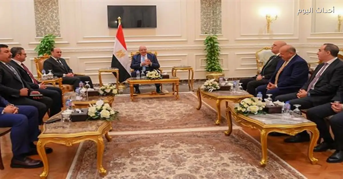 رئيس مجلس النواب يستقبل وفودًا رسمية لتقديم التهاني