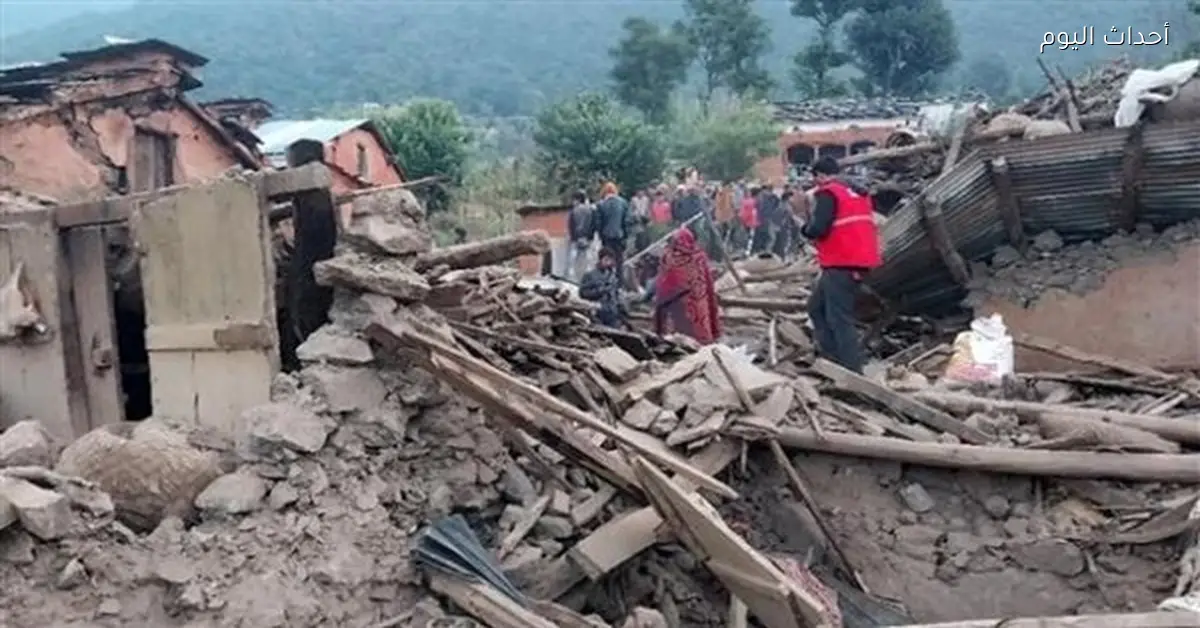 زلزال بقوة 5.4 درجة يضرب شمال شرق الهند