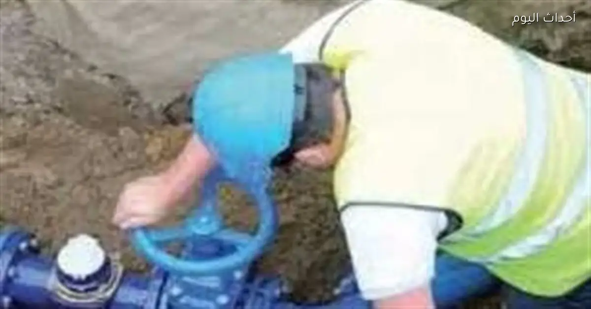 ضعف المياه 8 ساعات في بناصر واهناسيا ببني سويف السبت