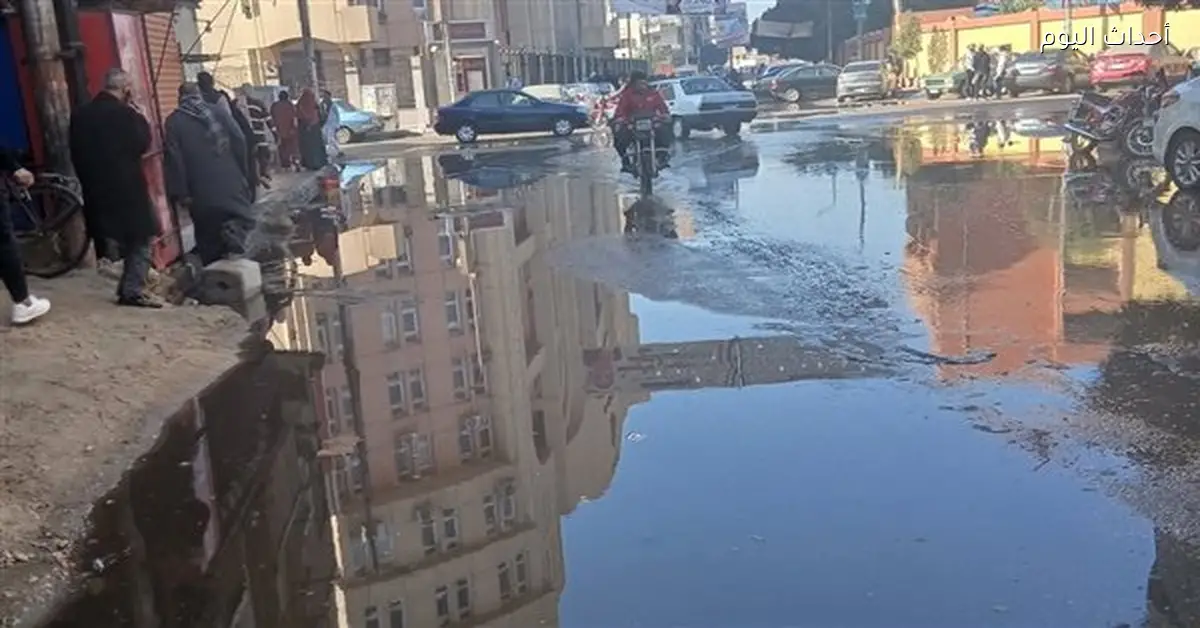 غرق شوارع محكمة نجع حمادي يؤثر على انتخابات المحامين