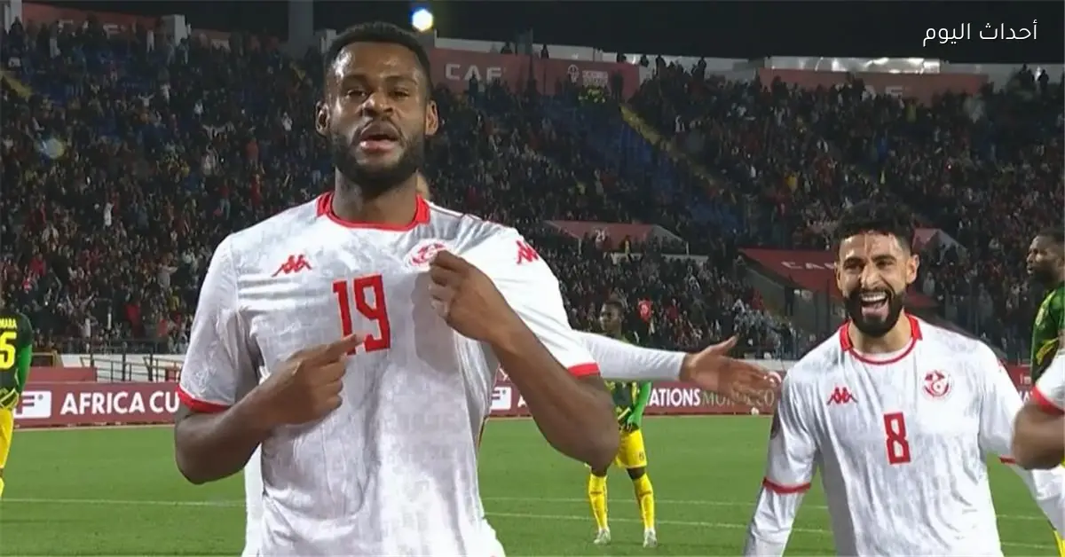 فراس شواط يحرز هدف تونس الأول في مرمى مالي في الوقت القاتل