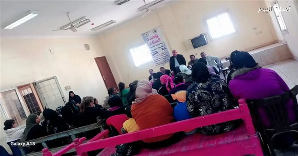 قافلة إعلامية لتعزيز محو الأمية في قرية النخيلة بأسيوط