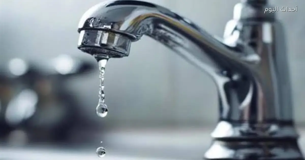 قطع المياه عن مستشفى التأمين الصحي بالسويس اليوم