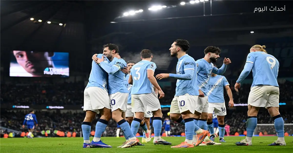 ماكس ألين يفتتح التسجيل لمانشستر سيتي في مواجهة إكستر سيتي