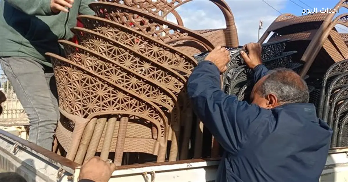 محافظ الجيزة يتابع إزالة الإشغالات حول موقف منشأة القناطر