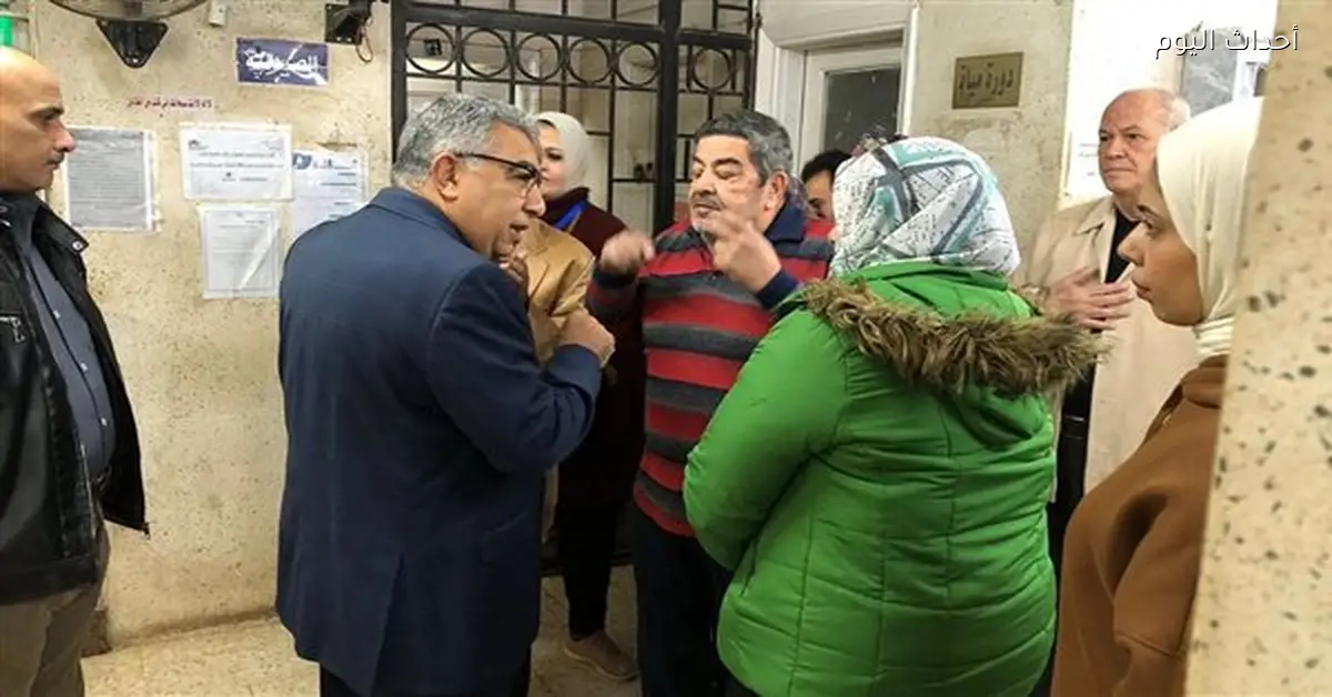 محافظ الدقهلية يقوم بزيارة مفاجئة لعيادة التأمين الصحي بجديلة