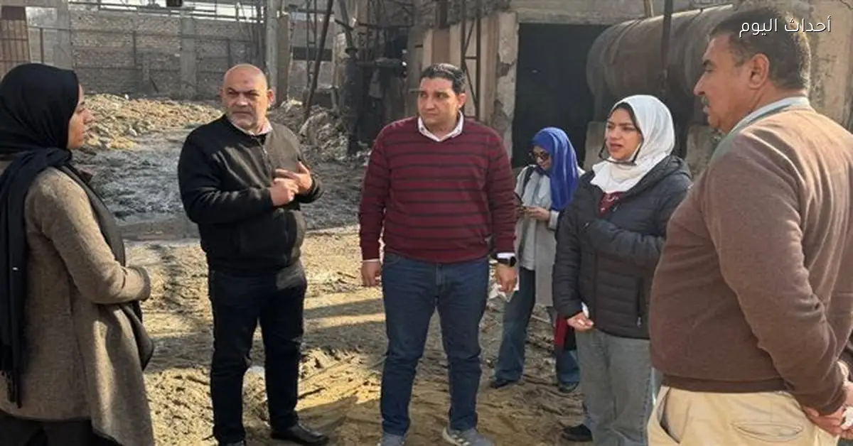 محافظ القليوبية يأمر بفحص تلوث مصانع الريش بأبوزعبل