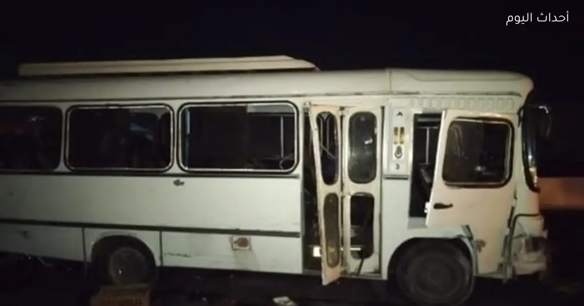 مصابو حادث الطريق الصحراوي الـ21 في بني سويف يغادرون المستشفى بسلام