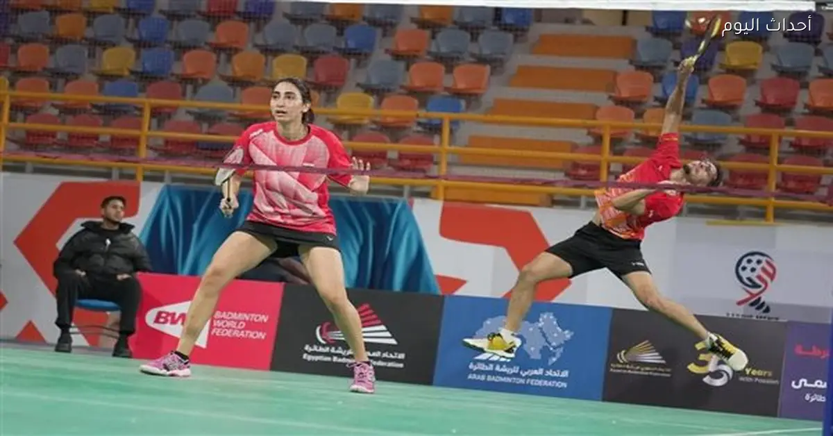 مصر تحقق 5 برونزيات وتستعد للتنافس على الذهب في البطولة العربية للريشة الطائرة