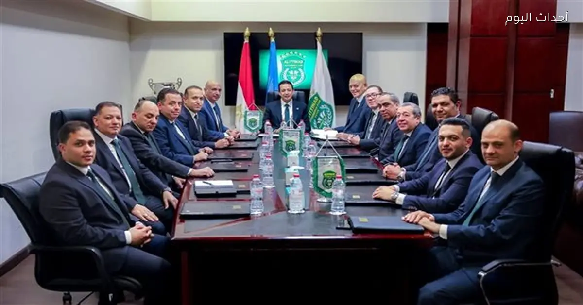 مصيلحي رئيساً شرفياً للاتحاد السكندري وقرار بإنشاء شركتين لكرة القدم والسلة