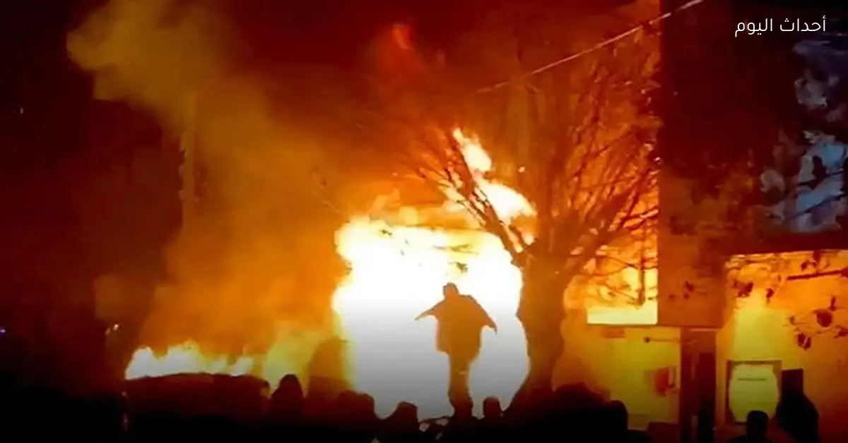 مظاهرات في إيران تشتعل وتحرق مقرات الحرس الثوري والباسيج