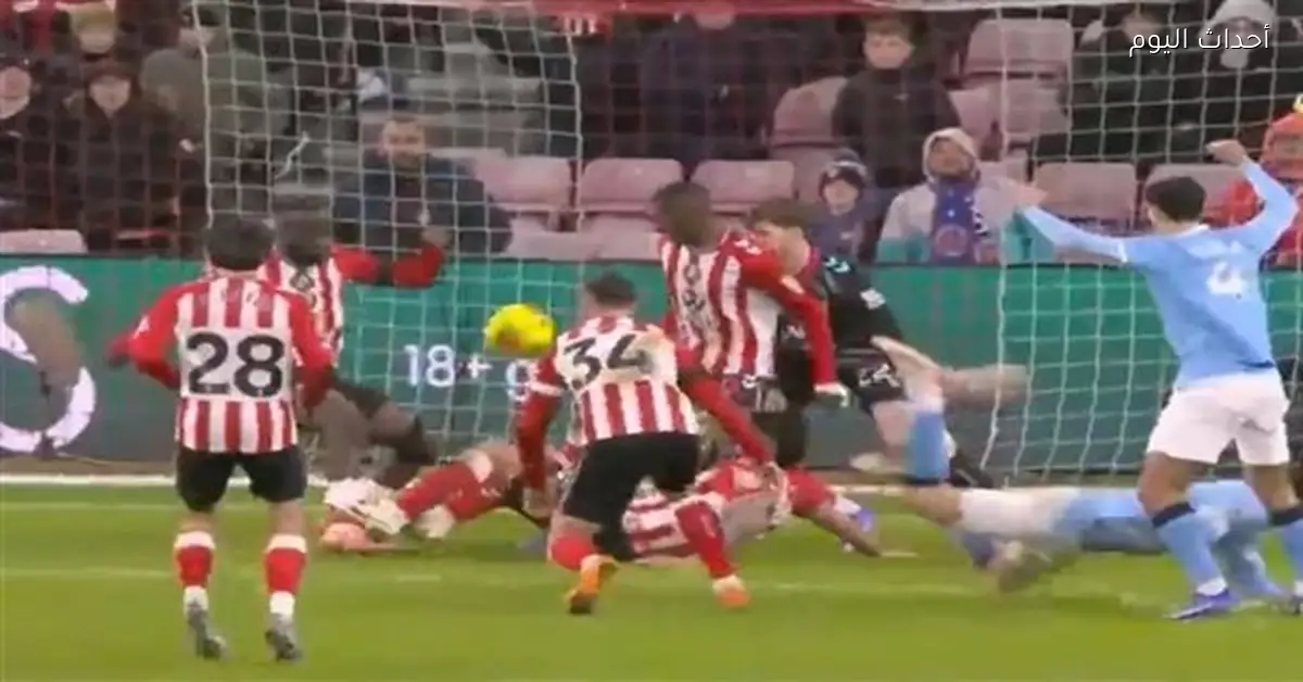 ملخص مباراة مانشستر سيتي وسندرلاند في الدوري الإنجليزي