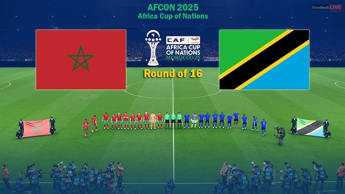 MOROCCO vs TANZANIA - Africa Cup of Nations 2025 AFCON | Full Match All Goals | Simulation PES