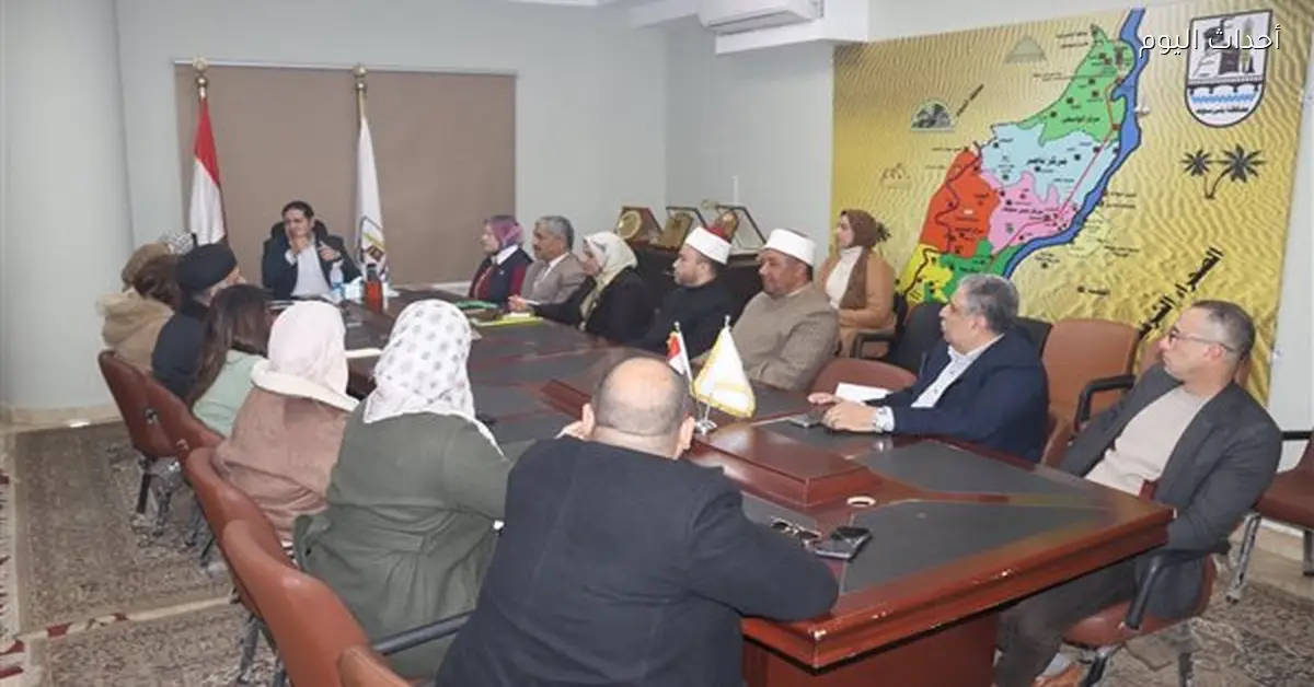 نائب محافظ بني سويف يركز على مشكلات المرأة المجتمعية