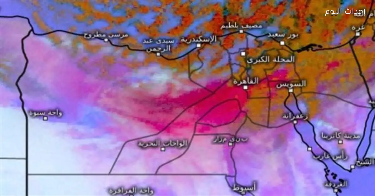 نشاط غير معتاد للرياح المحملة بالرمال في الأيام المقبلة