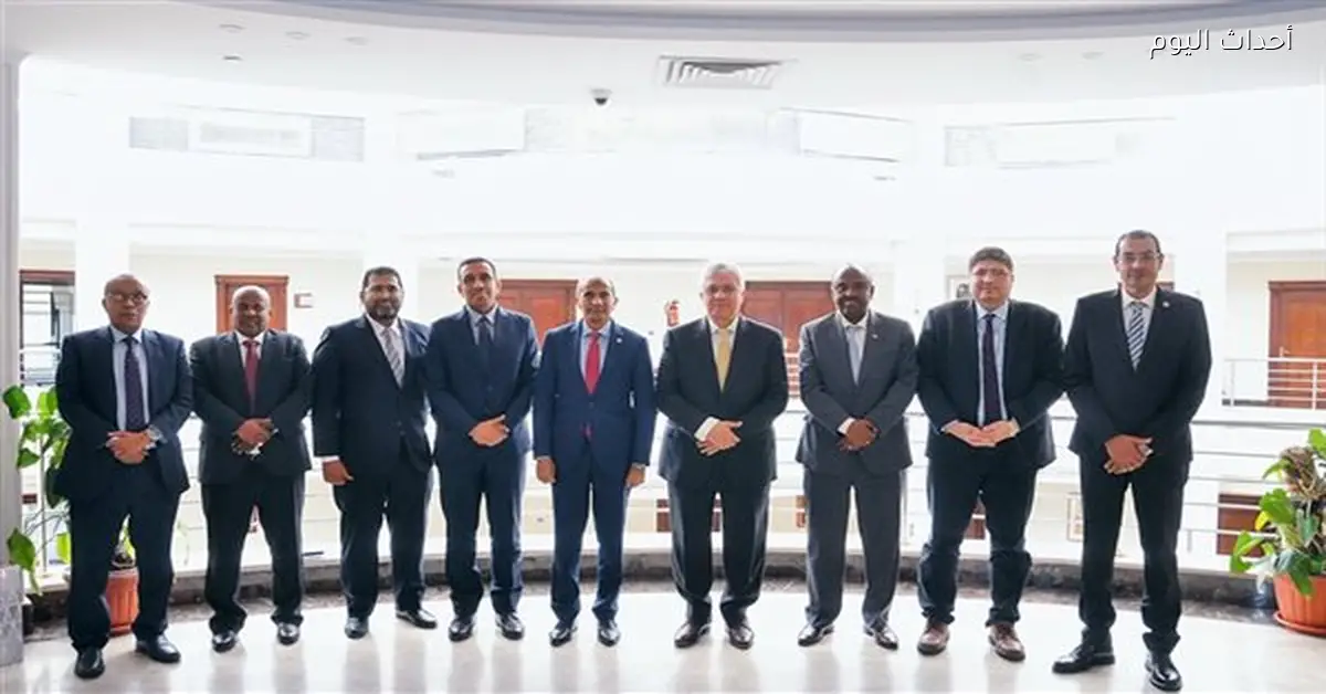 وزير التعليم العالي يبحث تعزيز التعاون مع جيبوتي