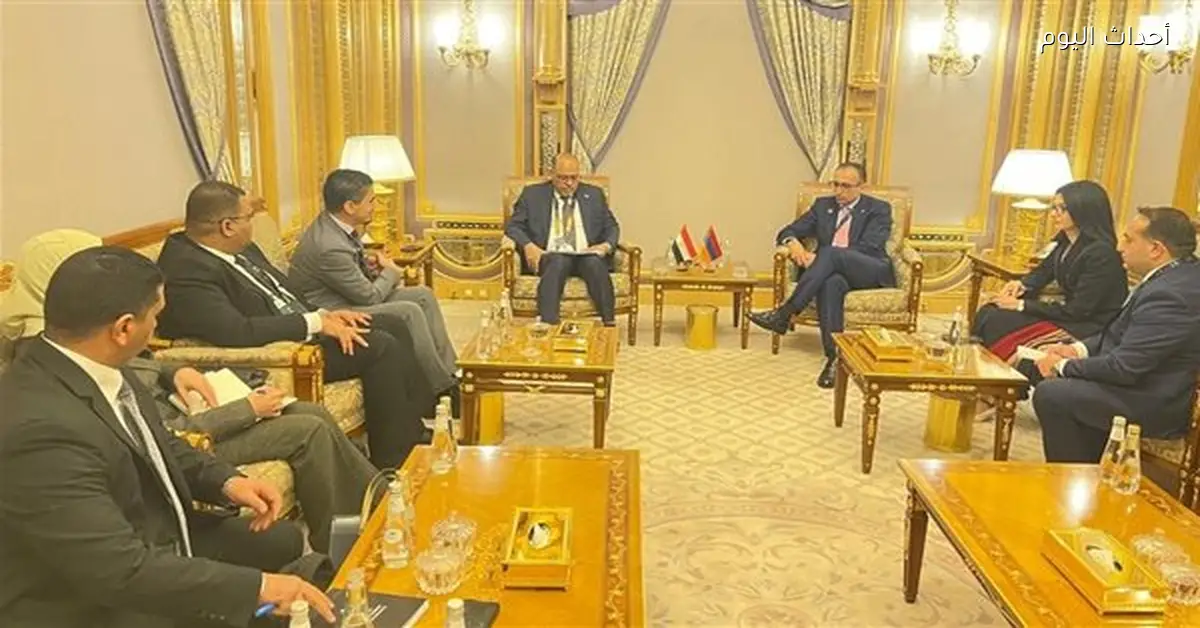 وزير العمل يبحث مع نظيره الأرميني تعزيز التعاون في العمالة المصرية