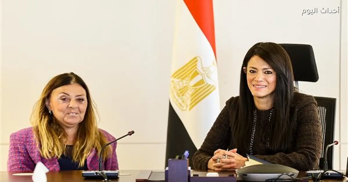 وزيرة التخطيط تلتقي المشرف على المجلس القومي للإعاقة