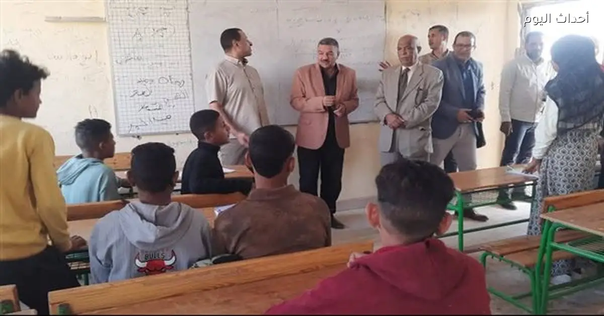 وكيل تعليم نجع حمادي يؤكد تأمين امتحانات الإعدادية قبل السبت