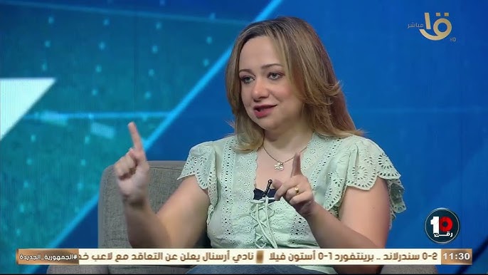 ريهام بكير رئيس القسم الرياضي بـ أحداث اليوم