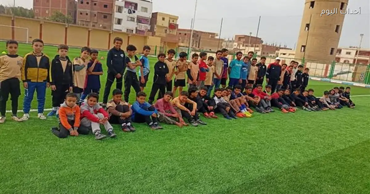 يوم رياضي شامل في مركز شباب كبريت بالسويس