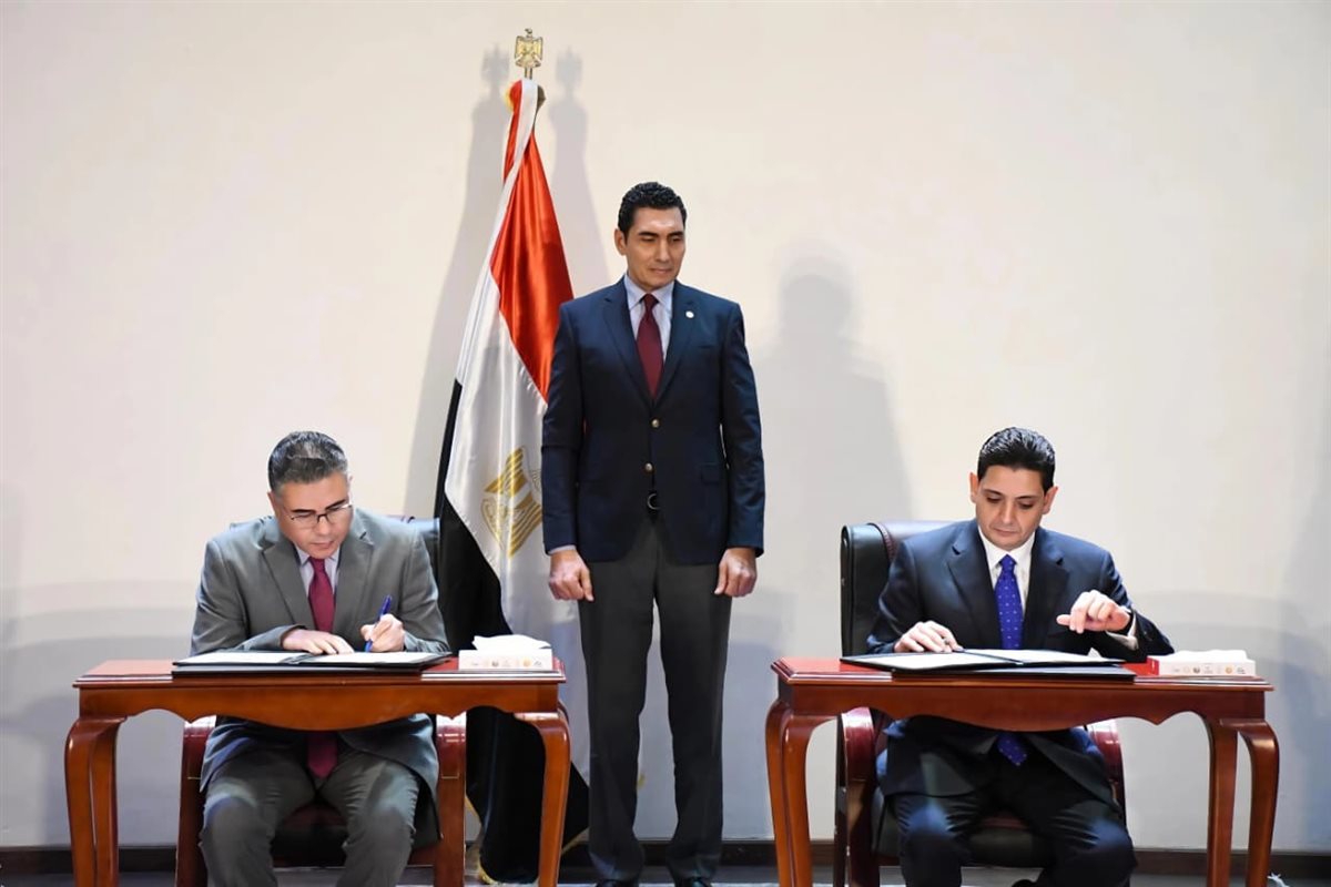 توقيع بروتوكول تعاون بين وزارة الرياضة وشركة «جى بى إس»