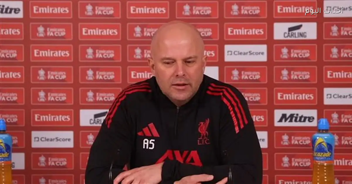 أرني سلوت: عودة أليستر أسعدتني ونعاني من سوء التوفيق