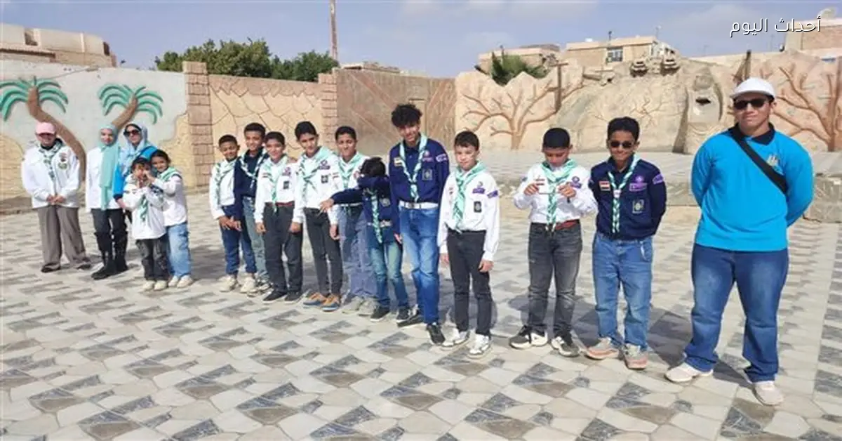 إدارة تنمية النشء تواصل تدريبات الكشافة في مراكز شباب السويس